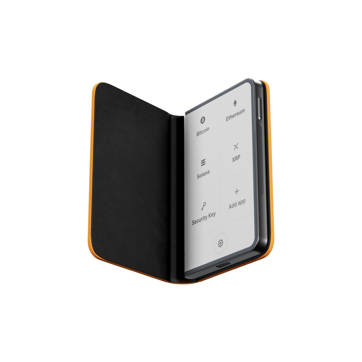 Ledger Stax Magnet Shell_BTC Orange