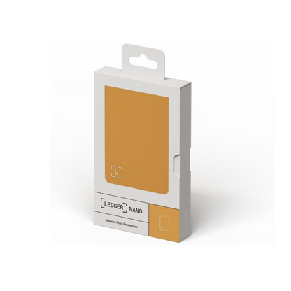 Ledger Nano Gen5 Magnet Folio_BTC Orange