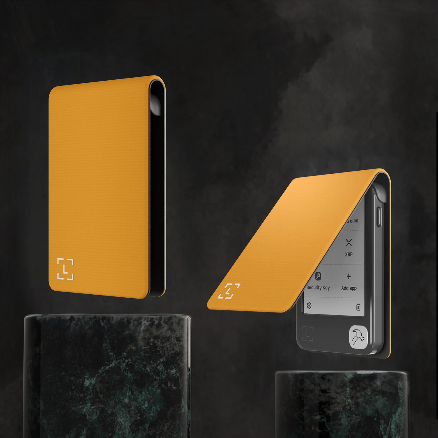 Ledger Nano Gen5 Magnet Folio_BTC Orange