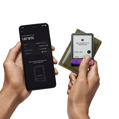 Ledger Flex Hardware Wallet - Purple