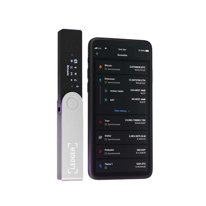 Ledger Nano X Hardware Wallet - Black