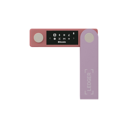Ledger Nano X Hardware Wallet - Pink