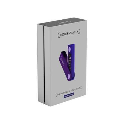 Ledger Nano X Hardware Wallet - Purple
