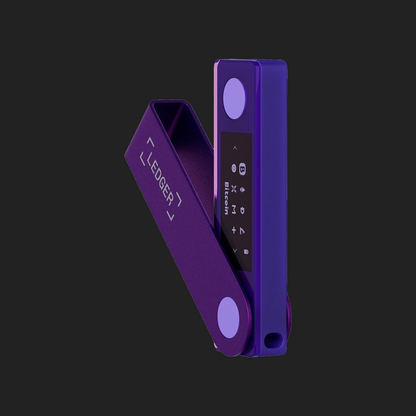 Ledger Nano X Hardware Wallet - Purple