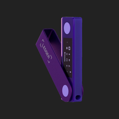 Ledger Nano X Hardware Wallet - Purple
