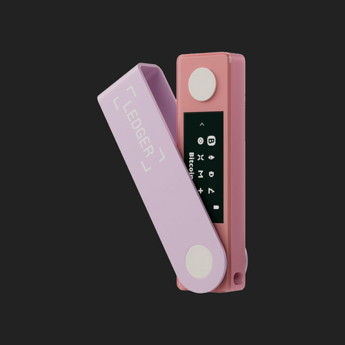 Ledger Nano X Hardware Wallet - Pink
